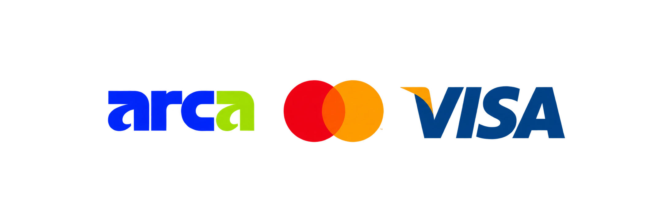 ArCa, Mastercard, Visa